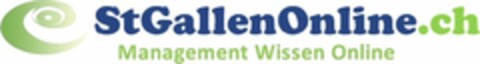 StGallenOnline.ch Management Wissen Online Logo (WIPO, 16.04.2019)
