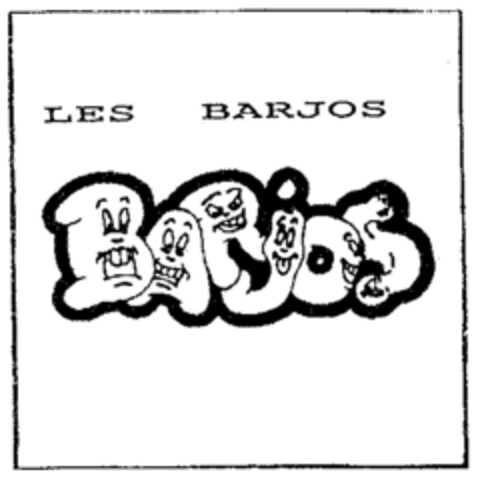 LES BARJOS Logo (WIPO, 11/19/1996)