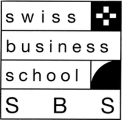 swiss business school SBS Logo (WIPO, 11/22/1999)