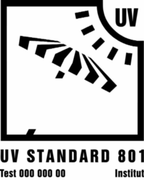 UV UV STANDARD 801 Test 000 000 00 Institut Logo (WIPO, 30.12.2008)