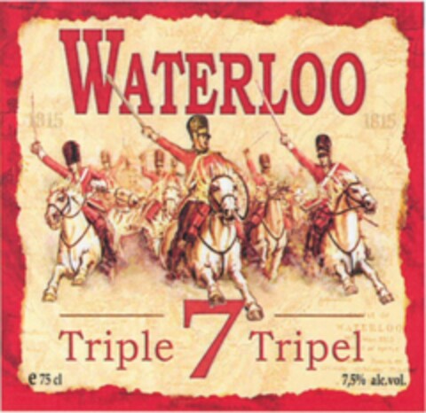 WATERLOO Triple 7 Tripel Logo (WIPO, 23.08.2010)