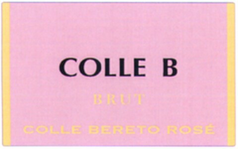 COLLE B BRUT COLLE BERETO ROSÉ Logo (WIPO, 17.06.2011)