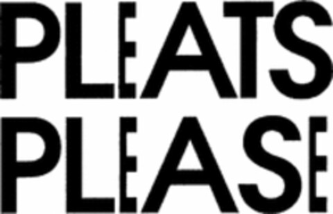 PLEATS PLEASE Logo (WIPO, 30.03.2018)