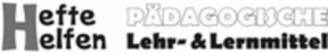 Hefte Helfen PÄDAGOGISCHE Lehr- & Lernmittel Logo (WIPO, 03/06/2018)
