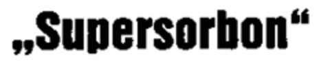 Supersorbon Logo (WIPO, 25.01.1954)