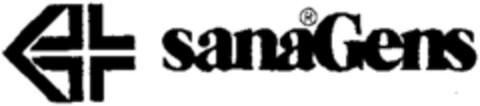 sanaGens Logo (WIPO, 08.03.1983)