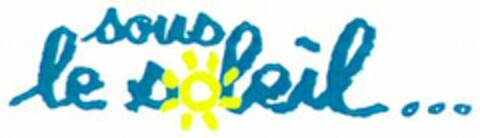 sous le soleil... Logo (WIPO, 19.02.1997)