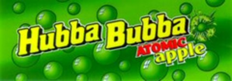 Hubba Bubba ATOMIC apple Logo (WIPO, 09/18/1998)