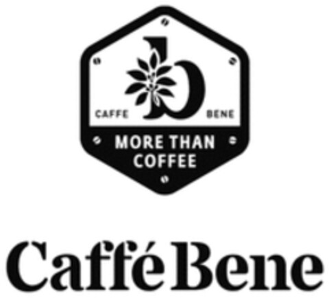 b CAFFE BENE MORE THAN COFFEE Caffé Bene Logo (WIPO, 12.07.2016)
