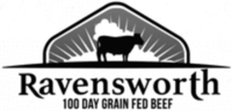 Ravensworth 100 DAY GRAIN FED BEEF Logo (WIPO, 11.04.2018)