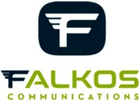 F FALKOS COMMUNICATIONS Logo (WIPO, 17.07.2019)