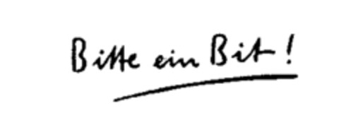 Bitte ein Bit ! Logo (WIPO, 09.02.1967)