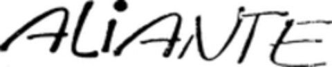 ALIANTE Logo (WIPO, 08.04.1999)