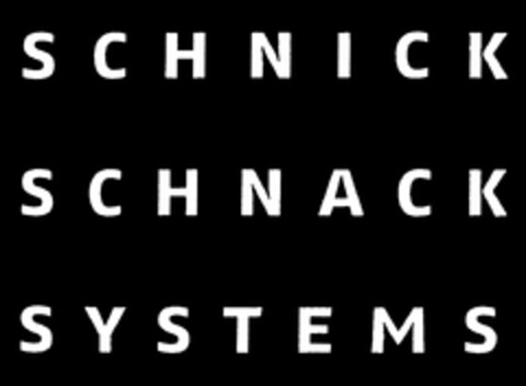 SCHNICK SCHNACK SYSTEMS Logo (WIPO, 04/17/2007)