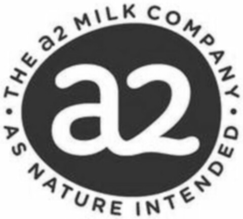 THE a2 MILK COMPANY AS NATURE INTENDED Logo (WIPO, 06/01/2017)