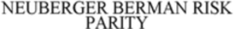 NEUBERGER BERMAN RISK PARITY Logo (WIPO, 07.08.2019)