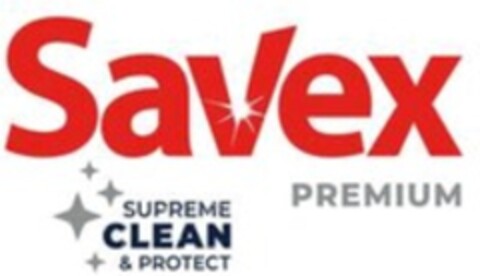 Savex PREMIUM SUPREME CLEAN & PROTECT Logo (WIPO, 10.07.2023)