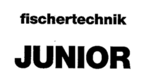 fischertechnik JUNIOR Logo (WIPO, 05/03/1989)