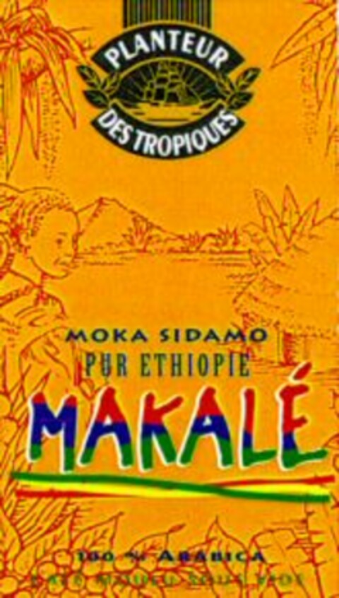 PLANTEUR DES TROPIQUES MAKALÉ Logo (WIPO, 07/23/1997)