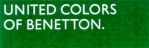 UNITED COLORS OF BENETTON. Logo (WIPO, 12.12.1997)