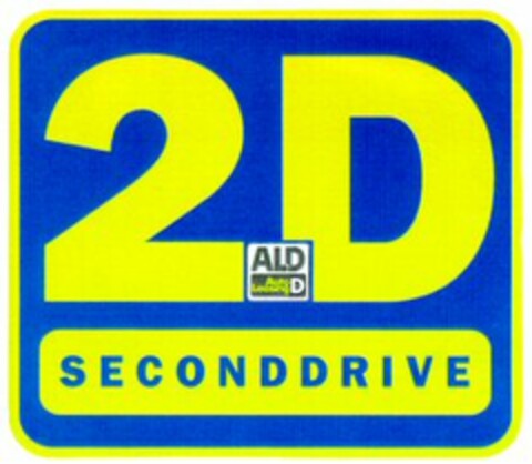 2D SECONDDRIVE ALD Auto Leasing D Logo (WIPO, 08.04.1998)
