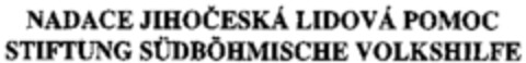 NADACE JIHOCESKÁ LIDOVÁ POMOC STIFTUNG SÜDBÖHMISCHE VOLKSHILFE Logo (WIPO, 23.05.2000)