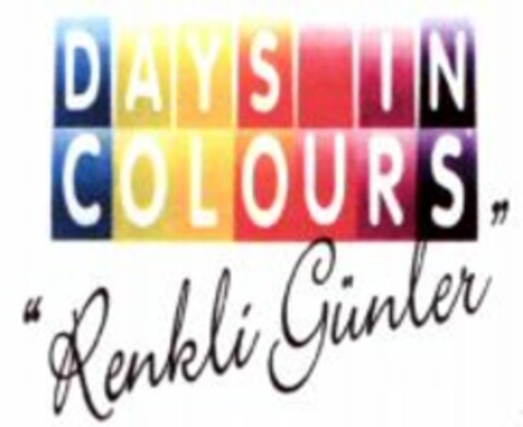 DAYS IN COLOURS Renkli Günler Logo (WIPO, 04.09.2007)