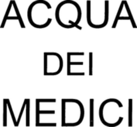 ACQUA DEI MEDICI Logo (WIPO, 21.04.2009)