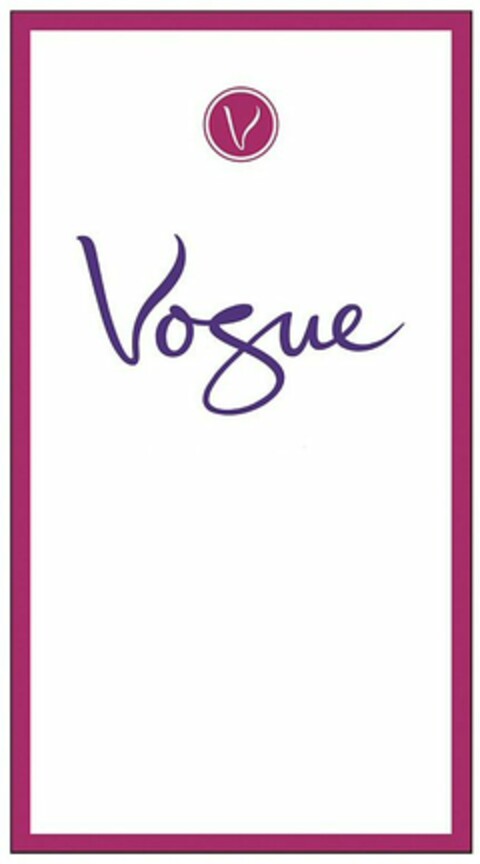 V Vogue Logo (WIPO, 23.01.2014)