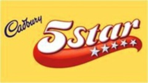 Cadbury 5 star Logo (WIPO, 16.07.2014)