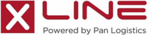 X LINE Powered by Pan Logistics Logo (WIPO, 24.12.2015)