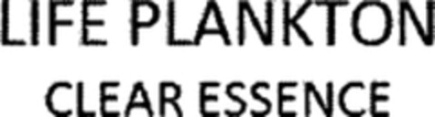 LIFE PLANKTON CLEAR ESSENCE Logo (WIPO, 25.09.2018)