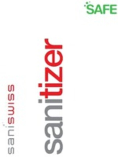 saniswiss sanitizer SAFE Logo (WIPO, 25.08.2020)
