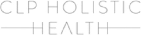 CLP HOLISTIC HEALTH Logo (WIPO, 05/30/2022)