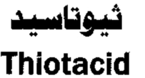 Thiotacid Logo (WIPO, 07/17/2008)