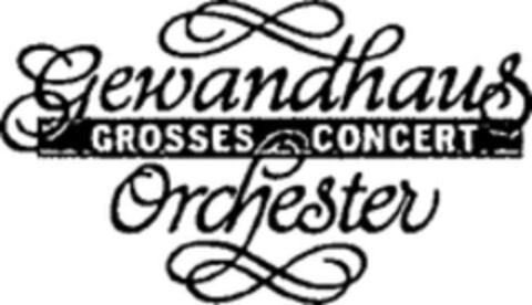 Gewandhaus Orchester GROSSES CONCERT Logo (WIPO, 14.05.2009)