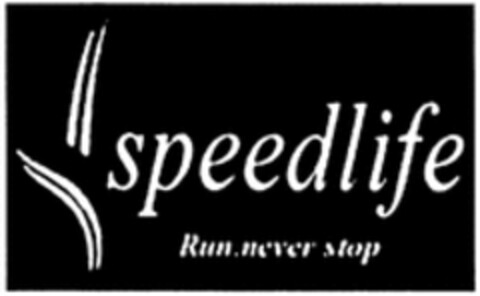 speedlife Run.never stop Logo (WIPO, 05/17/2017)