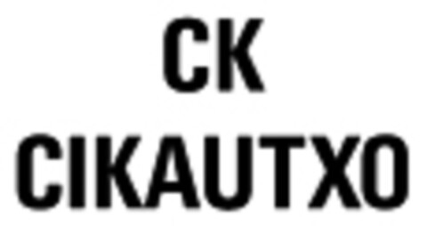 CK CIKAUTXO Logo (WIPO, 03/09/1989)