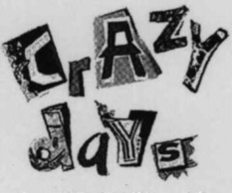 CRAZY days Logo (WIPO, 07.12.1993)