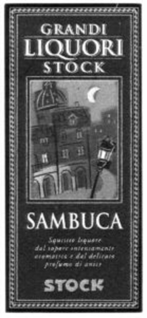 GRANDI LIQUORI STOCK SAMBUCA Logo (WIPO, 07/17/1998)